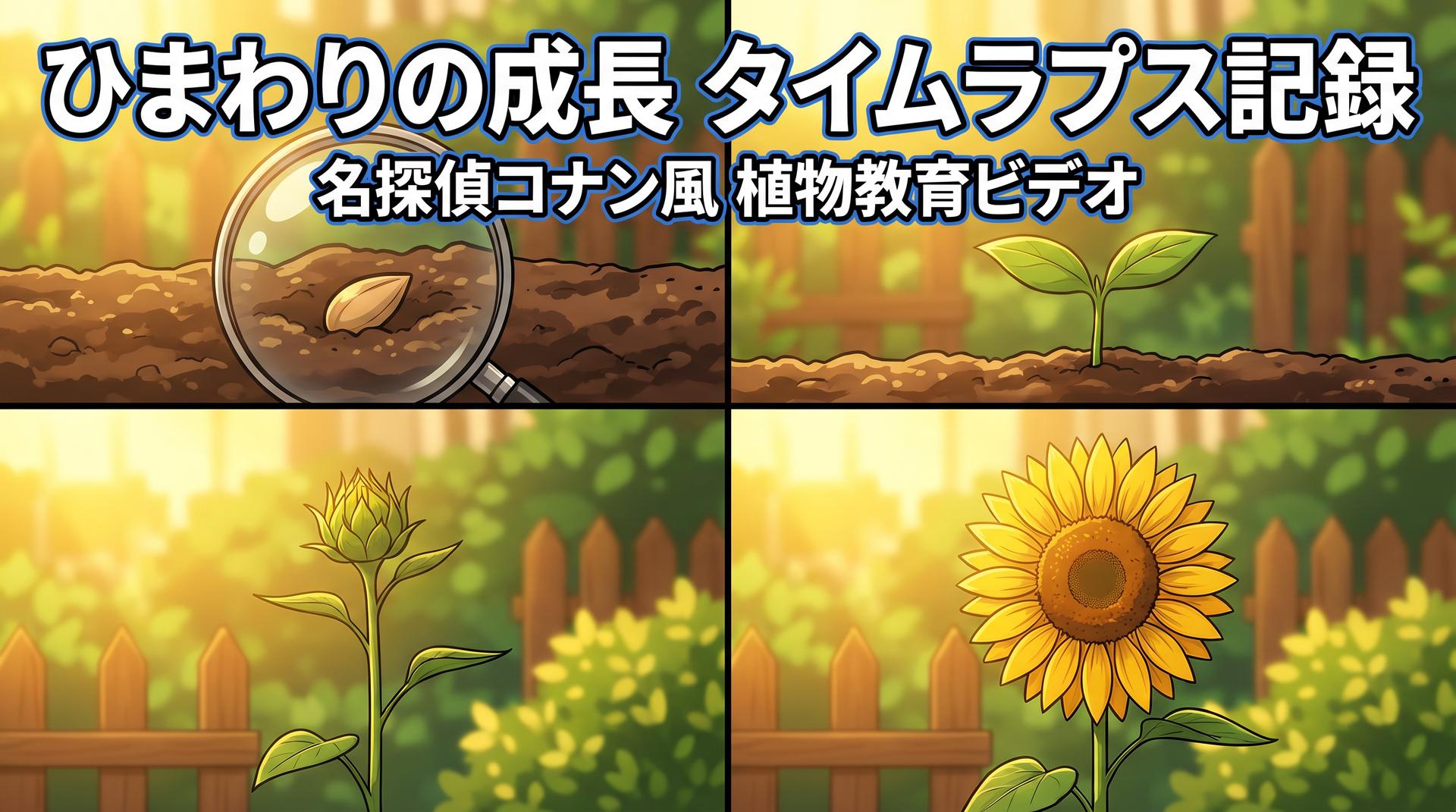 草莓视频植物视频-向日葵生长延时